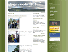Tablet Screenshot of klub-aha.sk